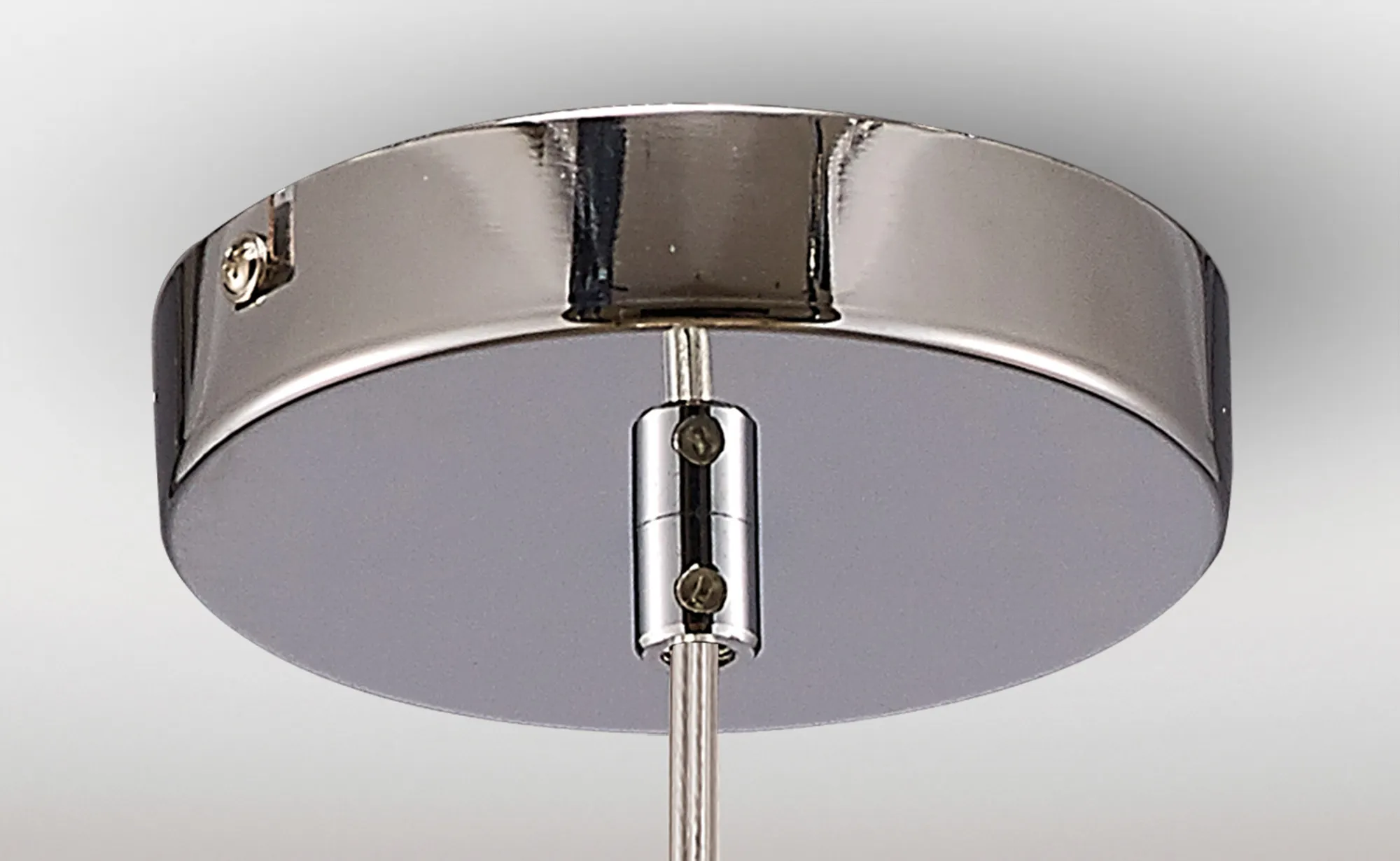 Ariel 16cm Cognac Glass Pendant 1 Light Polished Chrome D0097  Deco Ariel